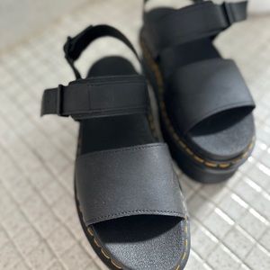 Voss Women's Leather Strap Platform Sandals